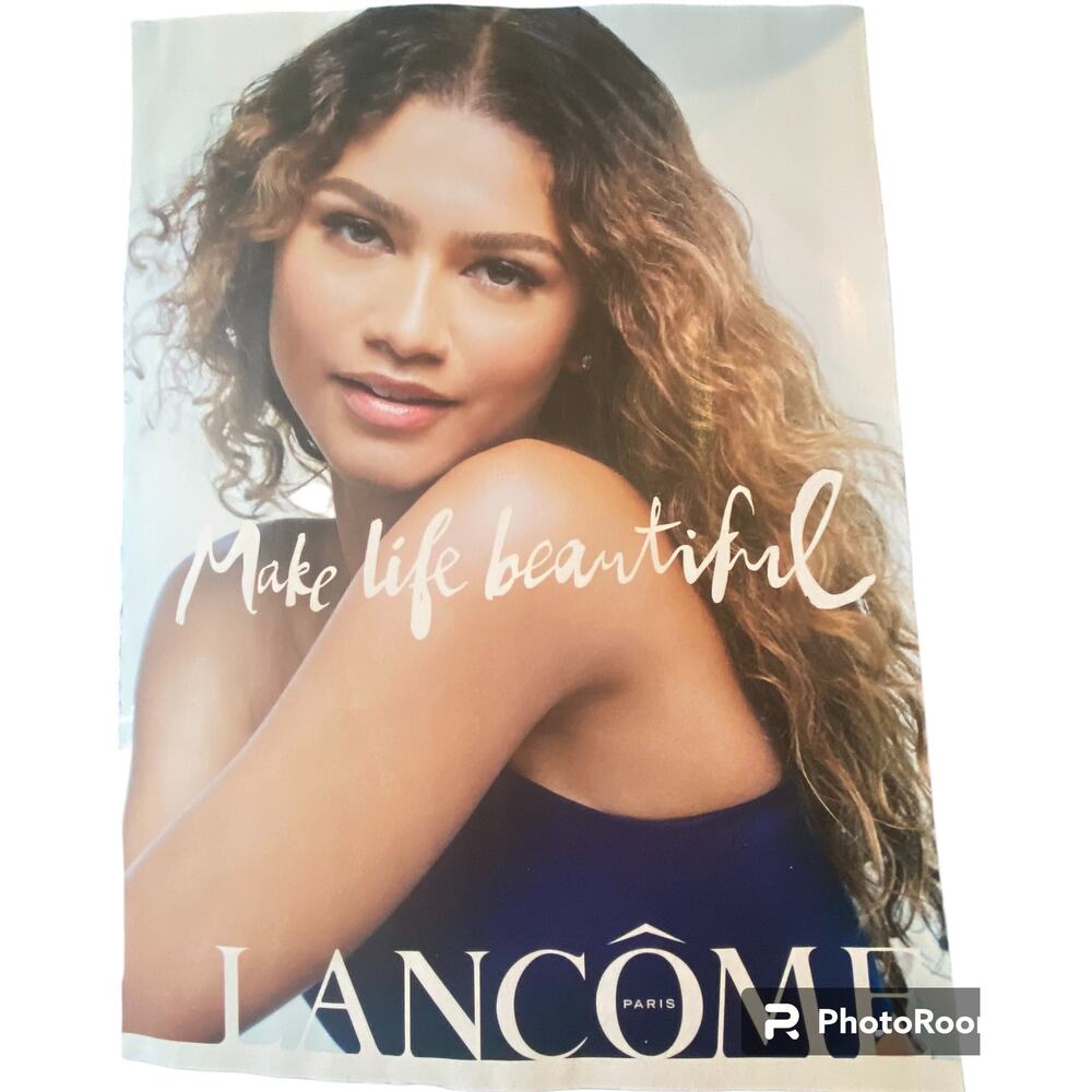 Lancome Paris Print Ad Campaign Spring 2024 Jocelyn Binder Original Magazine